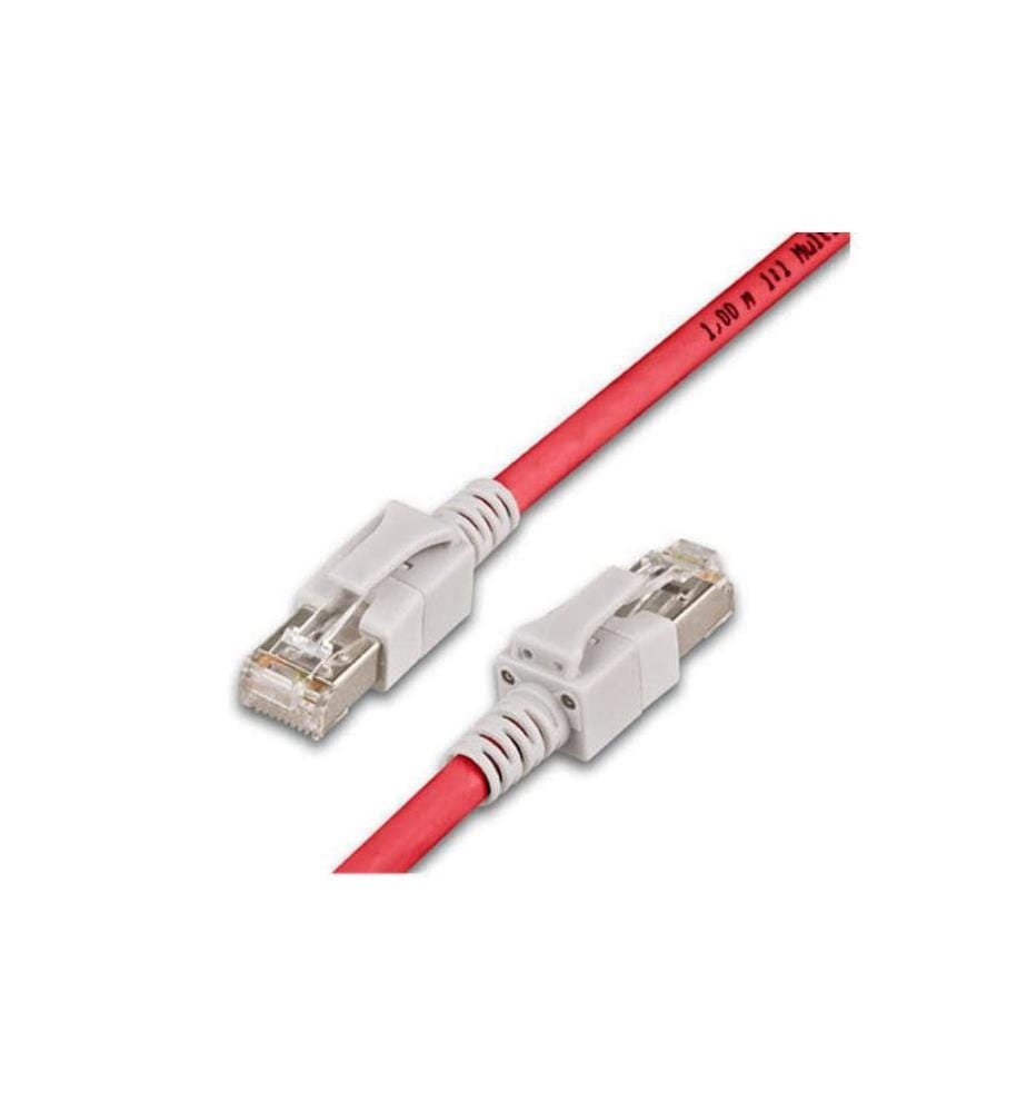 WIREWIN - Câble patch RJ-45 - RJ-45, Cat 6A, S/FTP, 2 m, Rouge