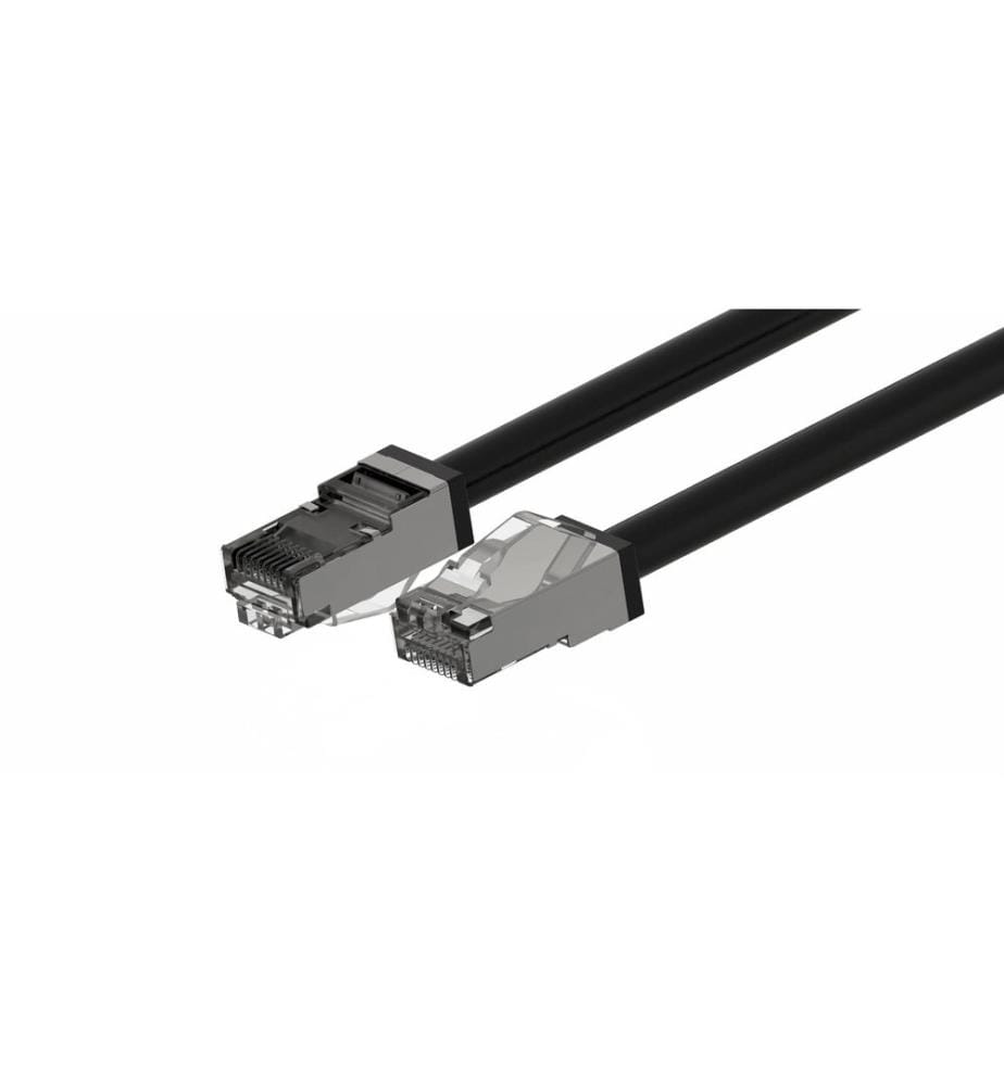WIREWIN - Patchkabel Outdoor Cat 6A, S/FTP, 30 m, Schwarz