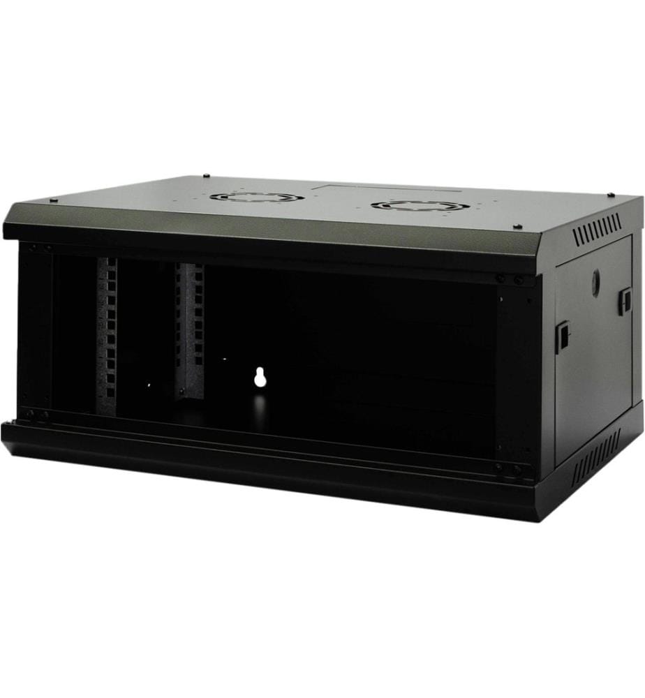 WIREWIN - Coffre de mur 600X450X4U Pro 3rd Gen 19 / 4HE / Noir