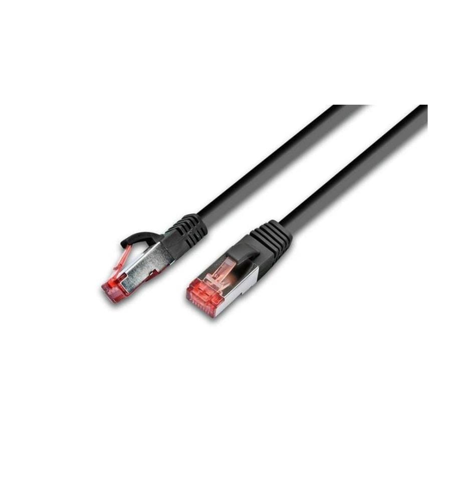 WIREWIN - Câble patch RJ-45 - RJ-45, Cat 6A, S/FTP, 1 m, Noir