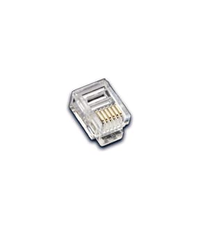 WIREWIN - Modularstecker RJ-12, 6P/6C, 100er-Pack