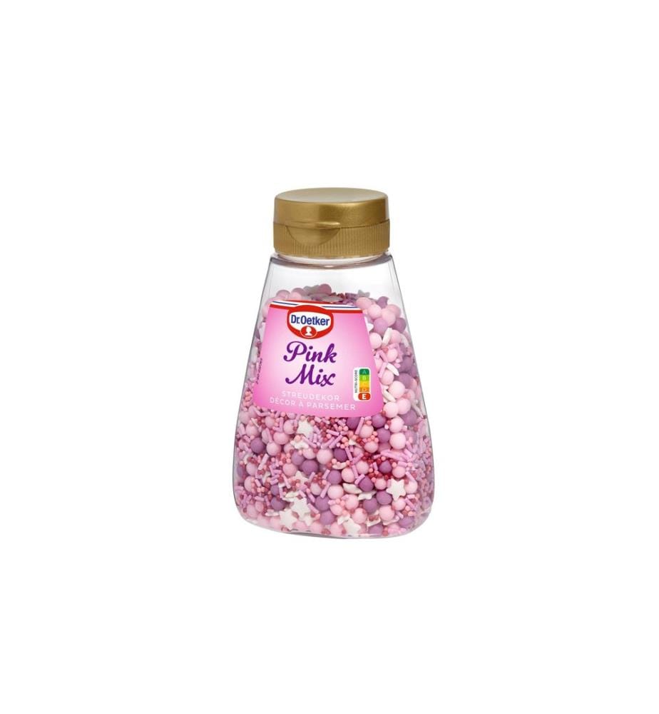 Dr.Oetker Zuckerdekore Streudekor Pink Mix 110 g
