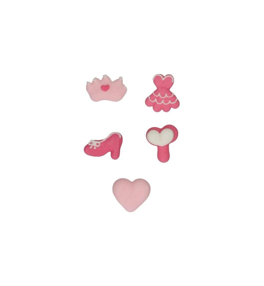 FUNCAKES - Zuckerdekore Prinzessin 8 Stück