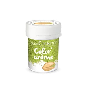 ScrapCooking - Lebensmittelfarbenpulver mit Aroma Pistazie Pulver Grün 10 g
