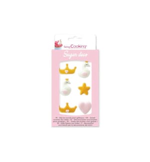 ScrapCooking - Zuckerdekore Prinzessin 6 Stück
