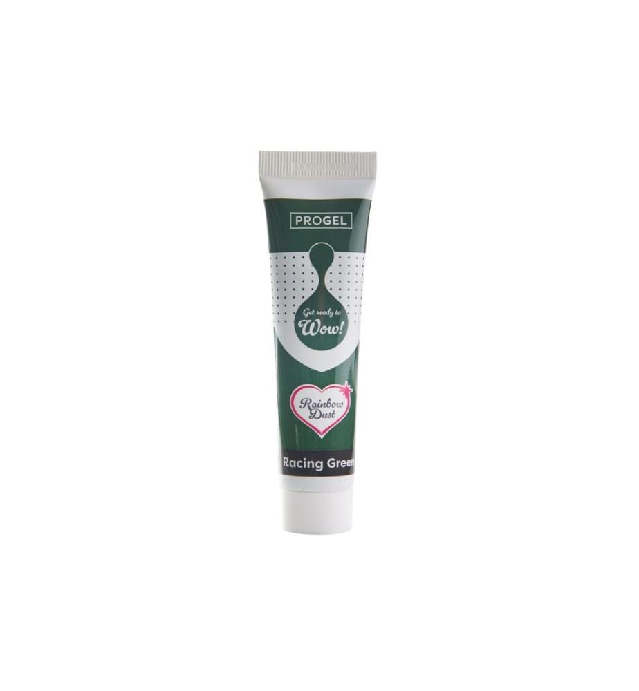 Rainbow Dust - ProGel Lebensmittelfarbe Dunkelgrün 25 g