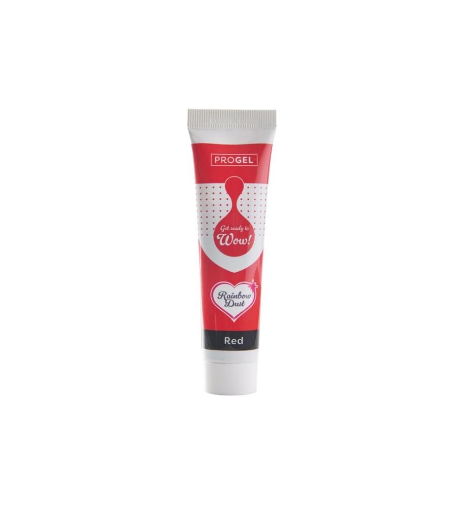 Rainbow Dust - ProGel Lebensmittelfarbe Rot 25 g