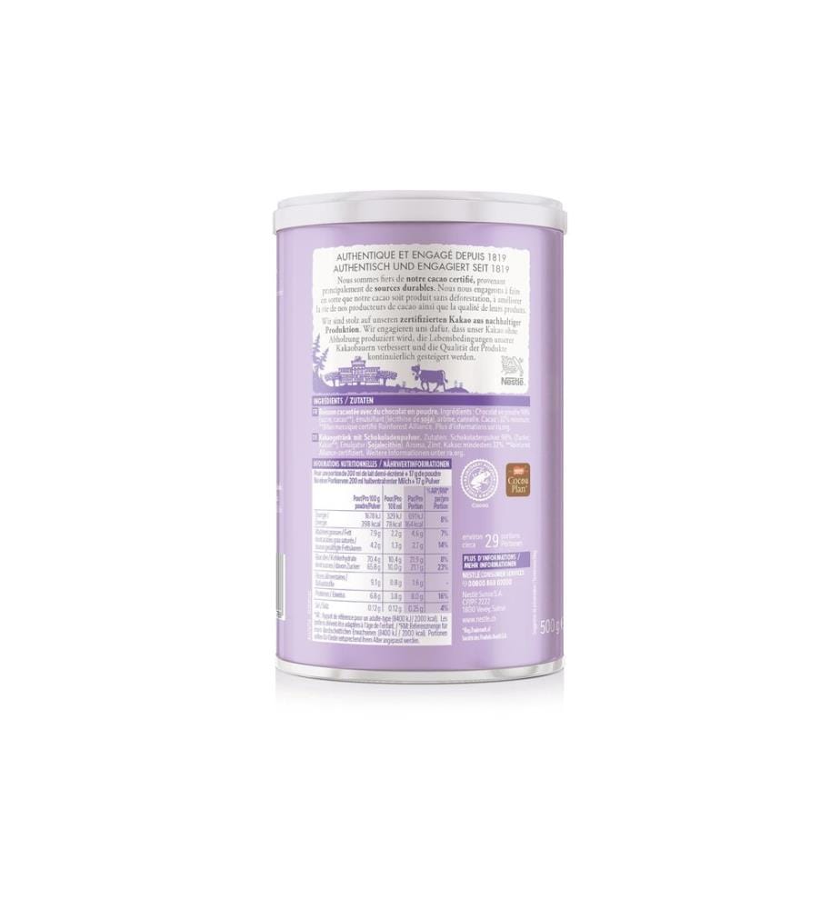CAILLER - Le Chocolat – Schokoladenpulver 500 g