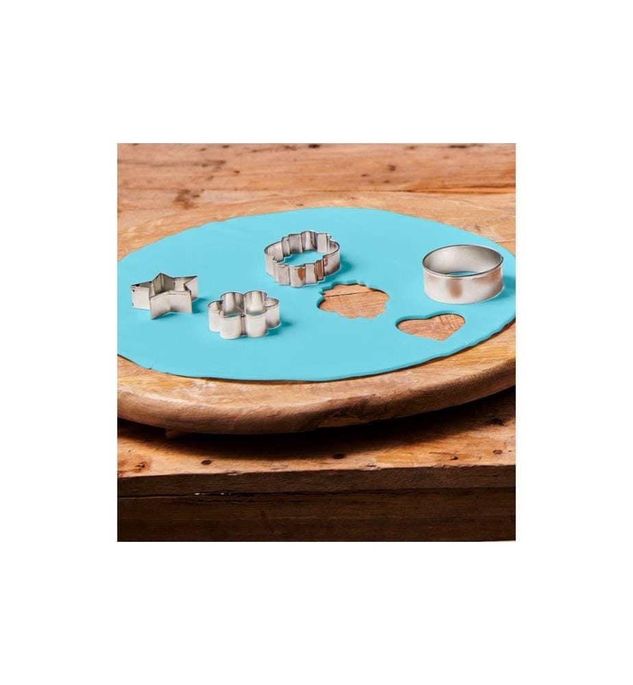 FUNCAKES - Couverture de fondant déroulée Bébé bleu, 430g