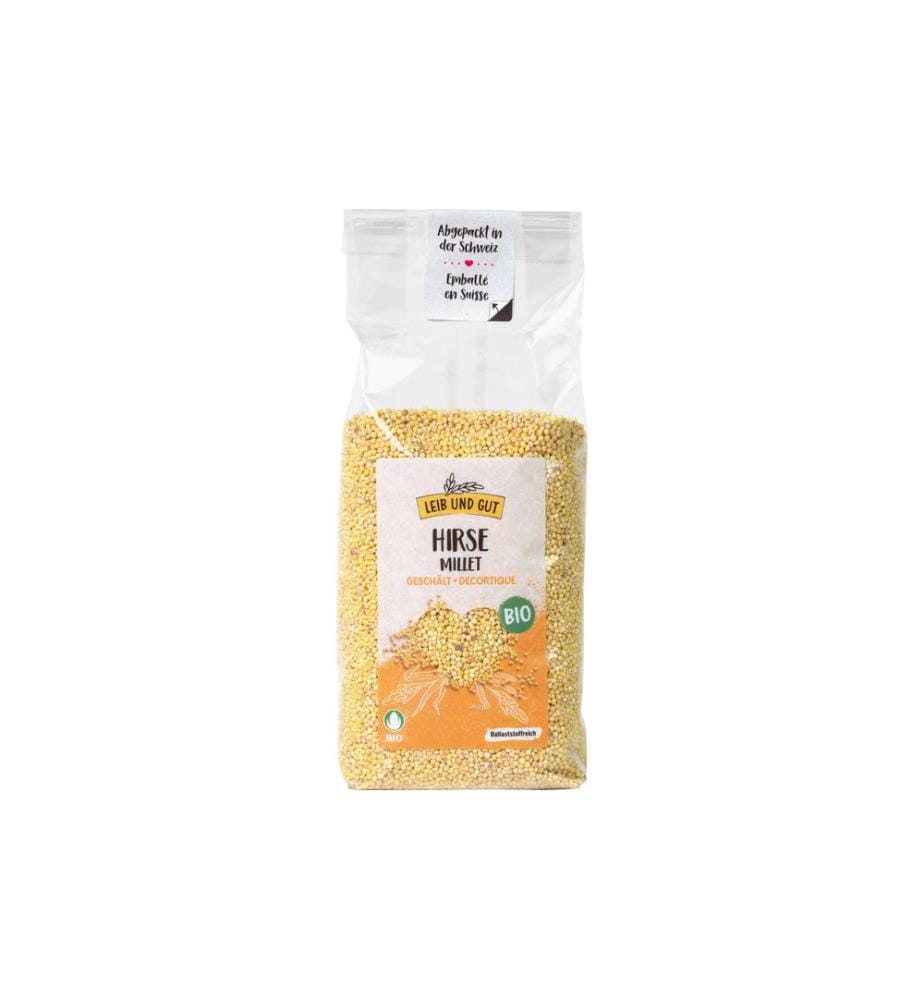 Leib und Gut Millet décortiqué Bio 500 g