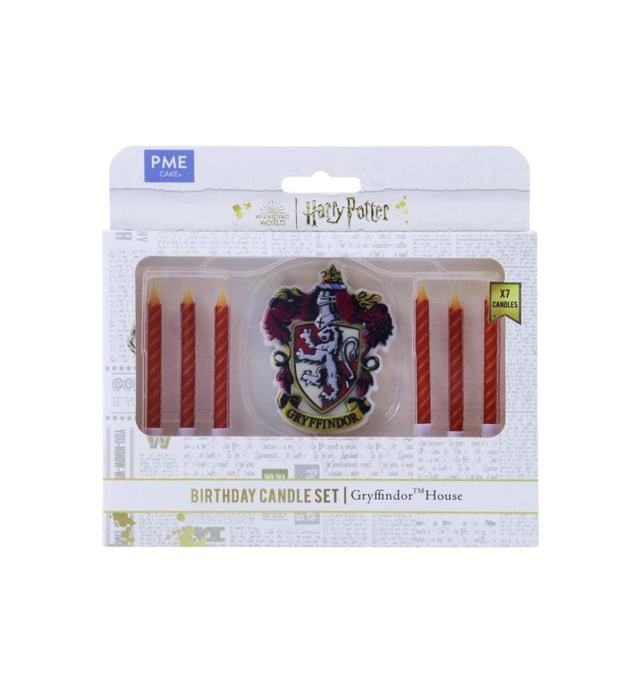 PME Set de bougies Harry Potter, Maison Gryffondor 7 pièces