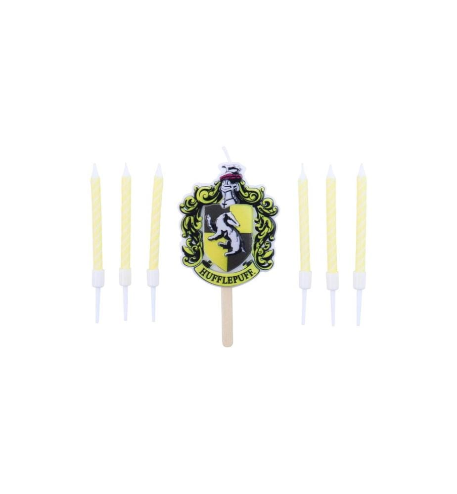 Set de bougies PME Harry Potter, Maison Poufsouffle 7 pièces