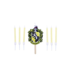 Set de bougies PME Harry Potter, Maison Poufsouffle 7 pièces