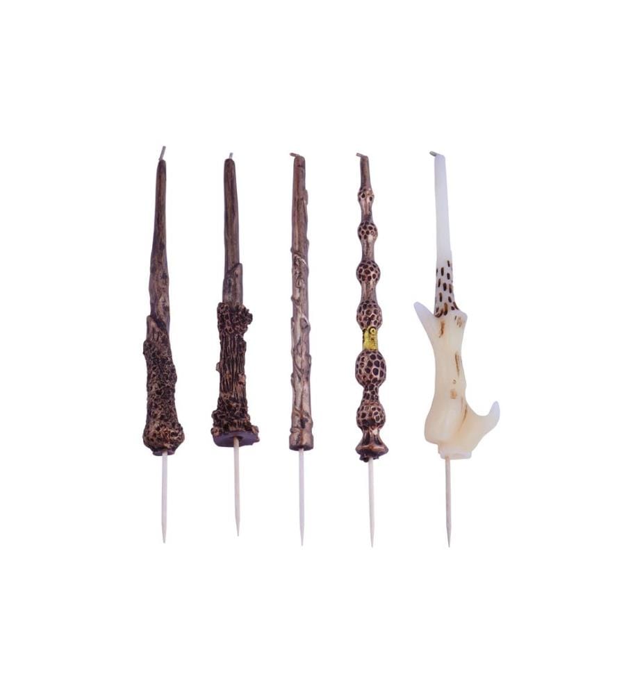 PME Set de bougies Harry Potter – Baguettes magiques 5 pièces