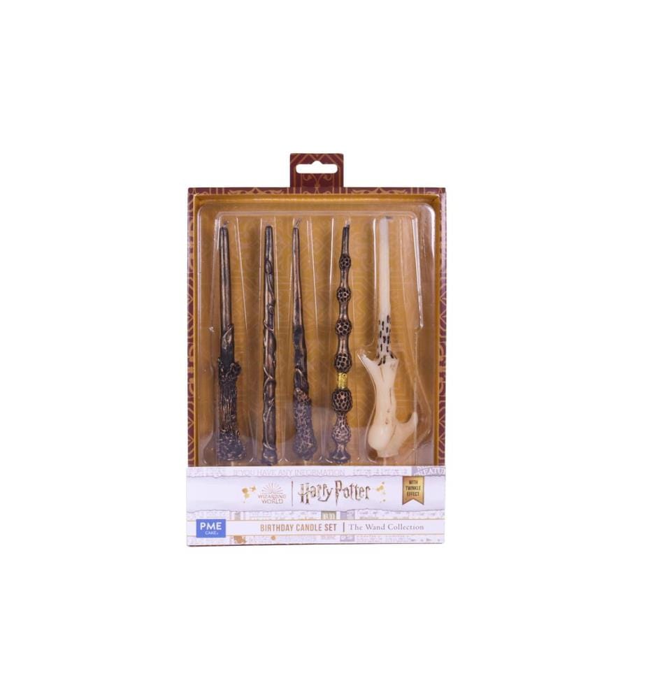 PME Set de bougies Harry Potter – Baguettes magiques 5 pièces
