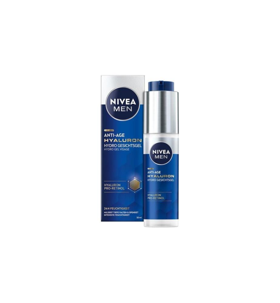 NIVEA MEN - Gel pour le visage Anti-Age Hyaluron Hydro 50 ml