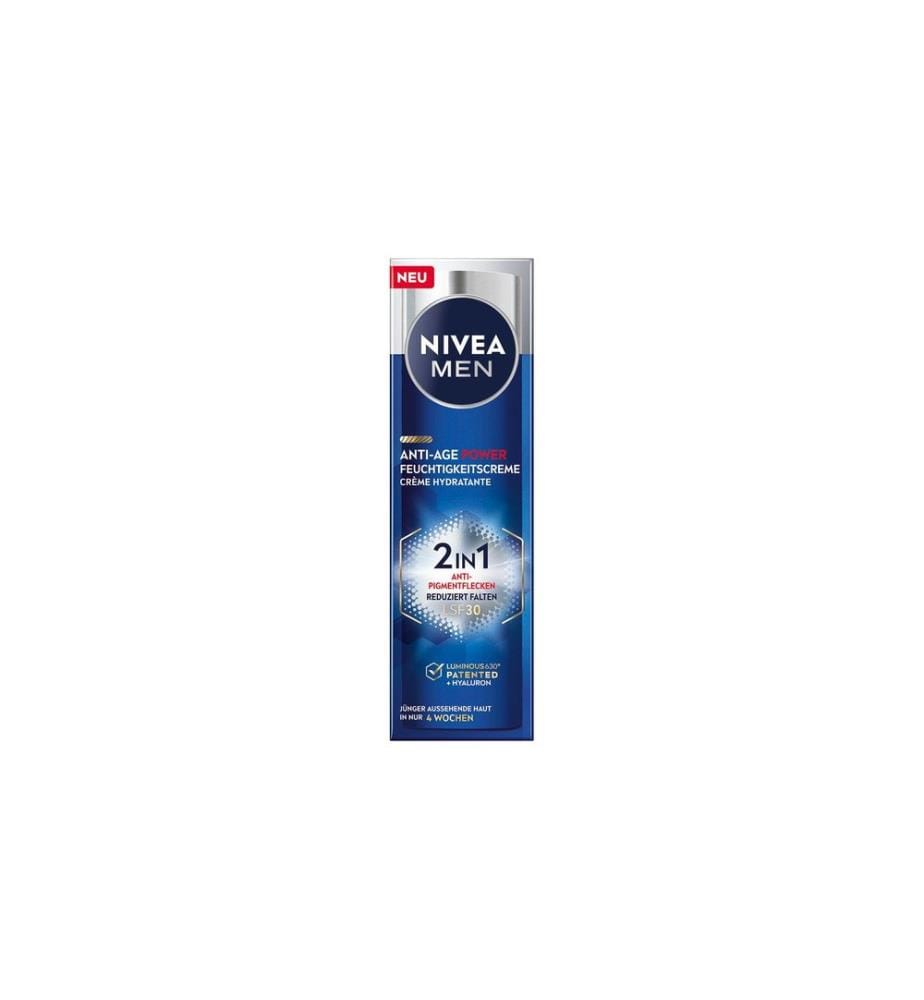 NIVEA MEN - Men Crème Anti-Age Power Luminous 50 ml