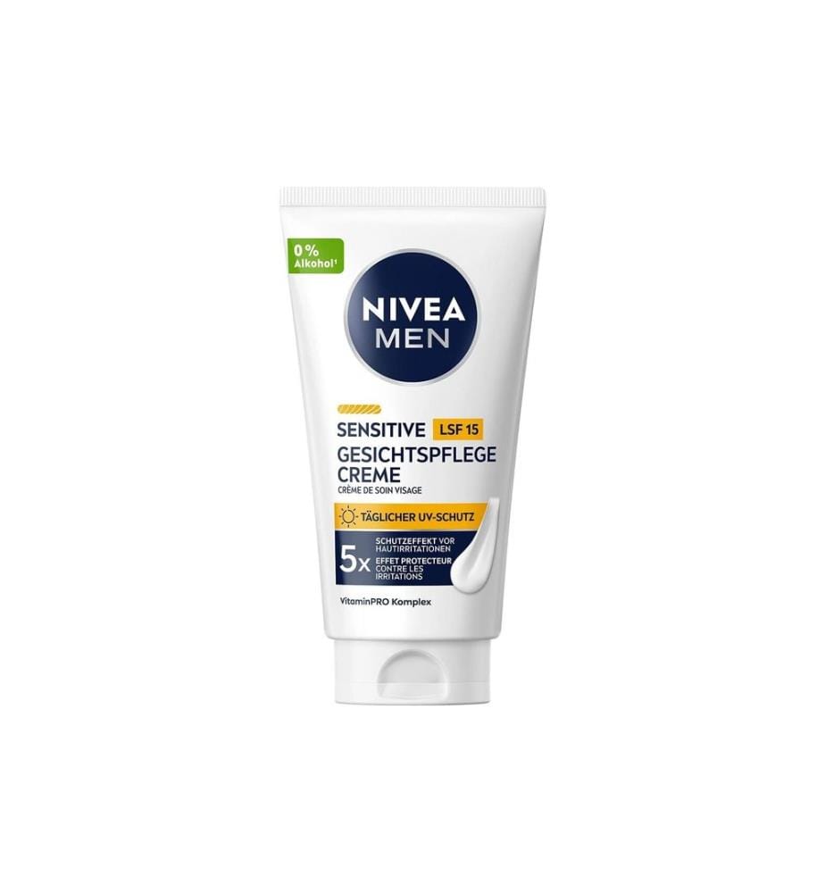 NIVEA MEN - Gesichtscrème Sensitive LSF 15 75 ml