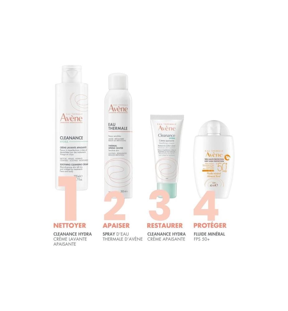 Avène - Crème nettoyante Cleanance Hydra Apaisante 200 ml 200 ml