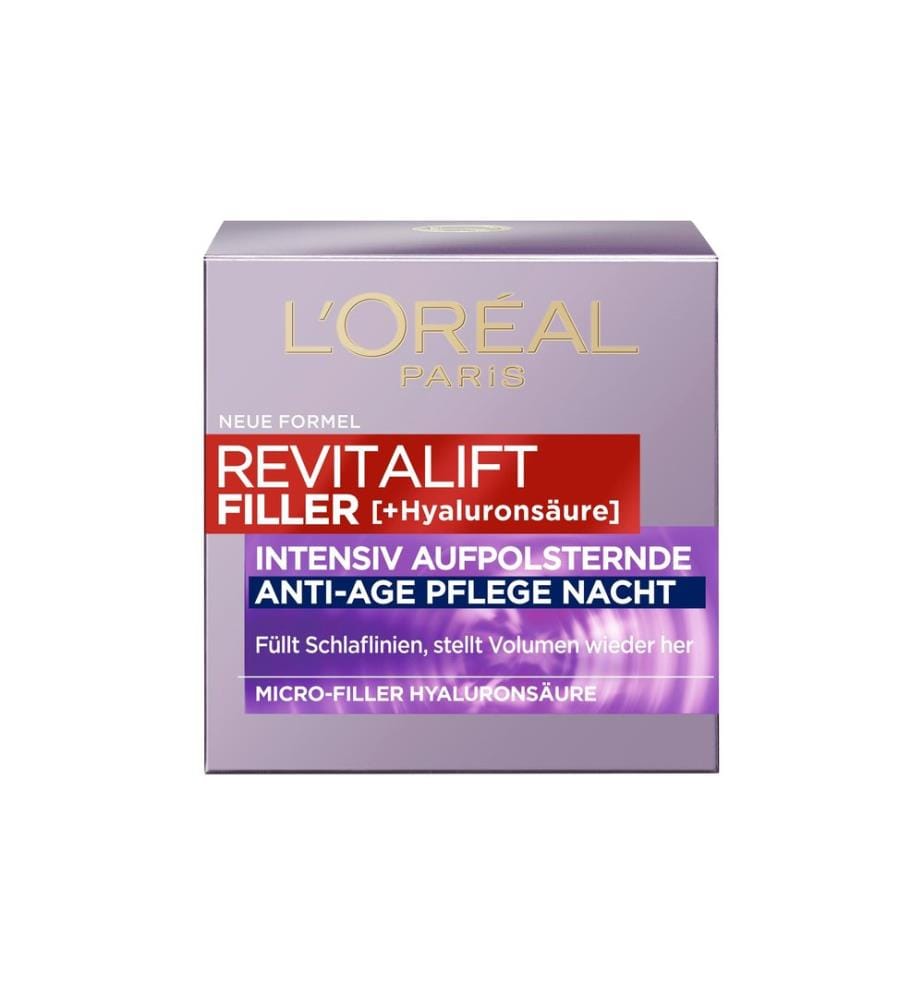 L'Oréal Paris - Nachtcrème Revitalift Filler +Hyaluronsäure 50 ml