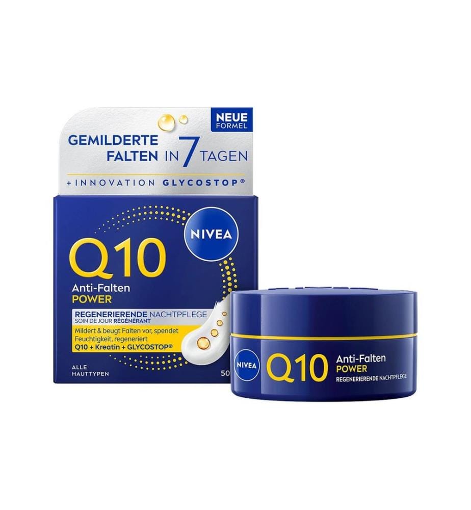 NIVEA - Crème de nuit Q10 Power anti-rides 50 ml