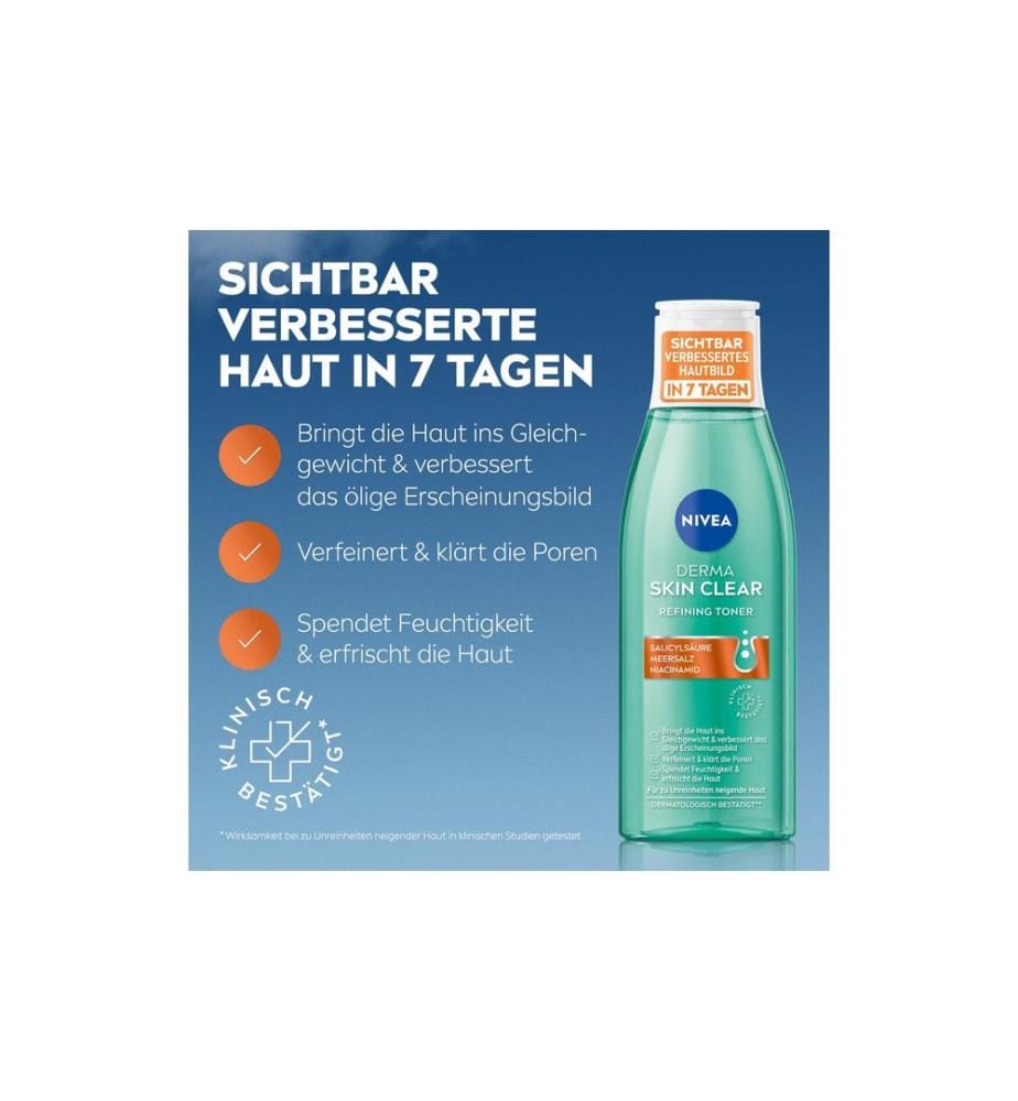 NIVEA - Derma Skin Clear 200 ml