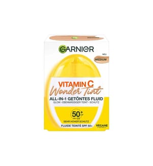 Garnier - Fluide pour le visage Vitamin C Wonder Tint All-In-1 Medium