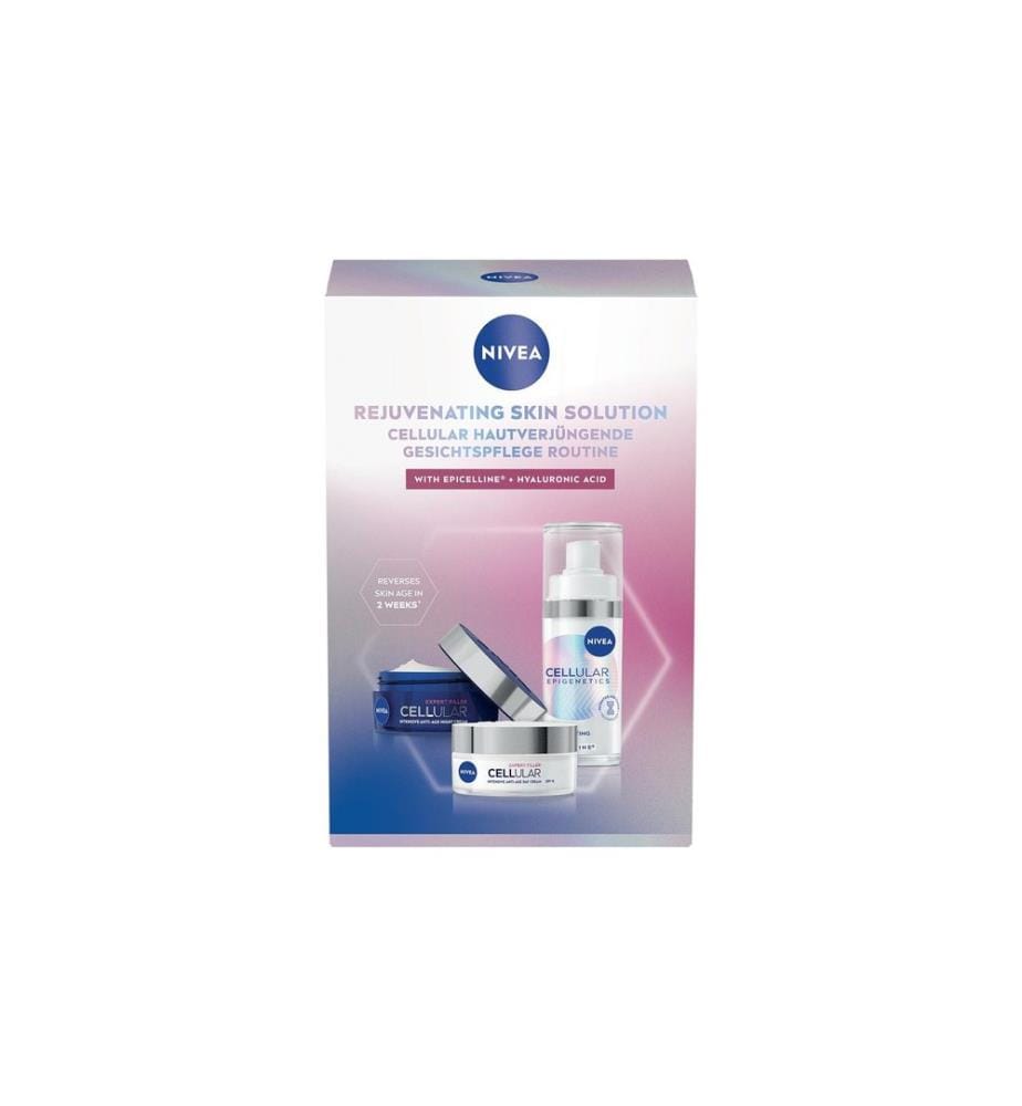 NIVEA - CELLULAR Expert Filler Set - Jour, Nuit & Sérum rajeunissant
