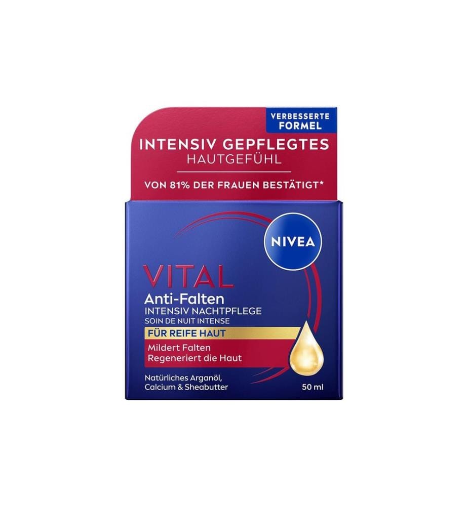 NIVEA - Crème de nuit Vital Anti-Rides Intensif 50 ml