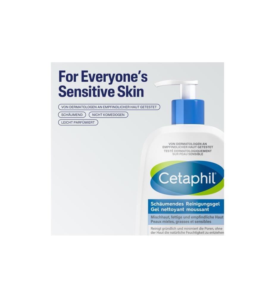 Cetaphil - Gel nettoyant Moussant 237 ml