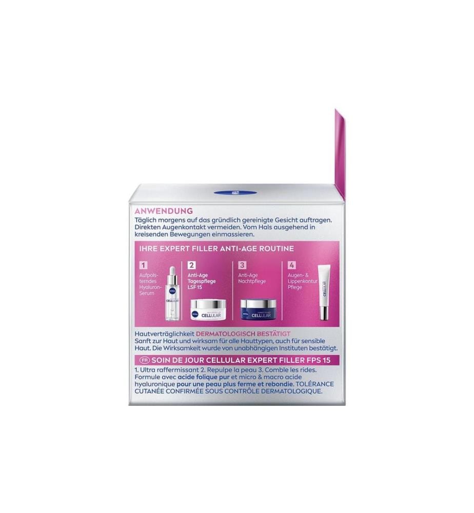 NIVEA - Crème de jour Cellular Expert Filler Anti-Age LSF 15 50 ml