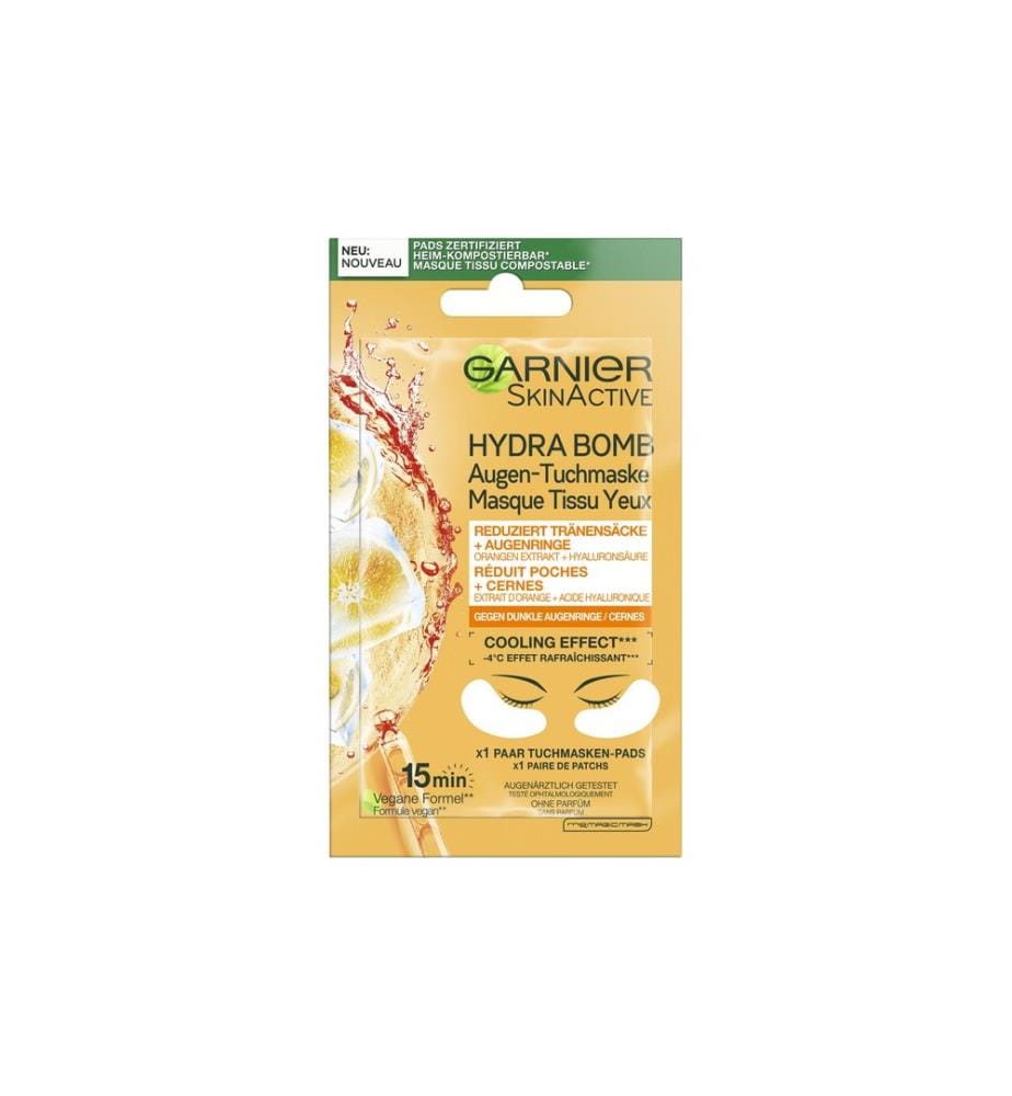 Garnier - Skin Active Augen-Tuchmaske Hydra Bomb 1 Stück