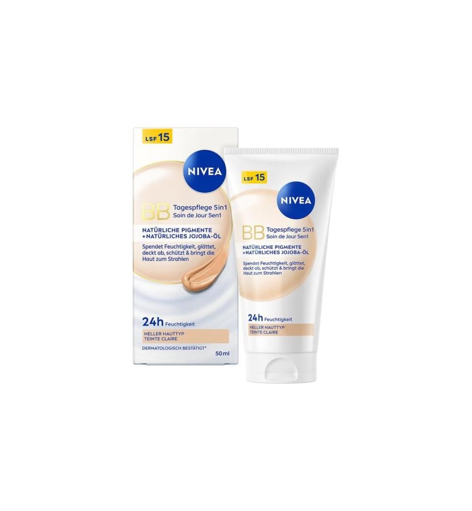 NIVEA - Soin de Jour BB 5en1 Clair FPS15 50 ml