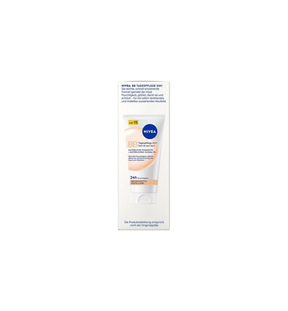 NIVEA - Soin de Jour BB 5en1 Clair FPS15 50 ml