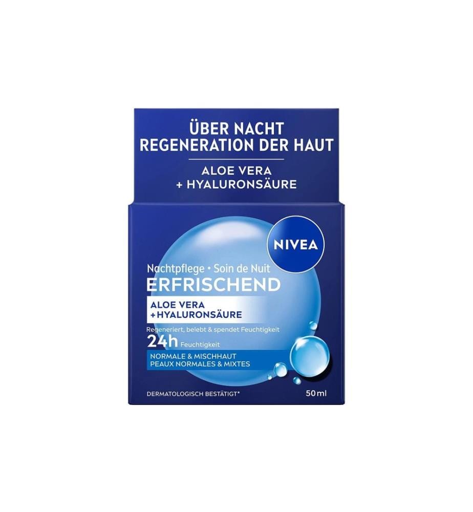 NIVEA - Nachtcrème Erfrischend 50 ml