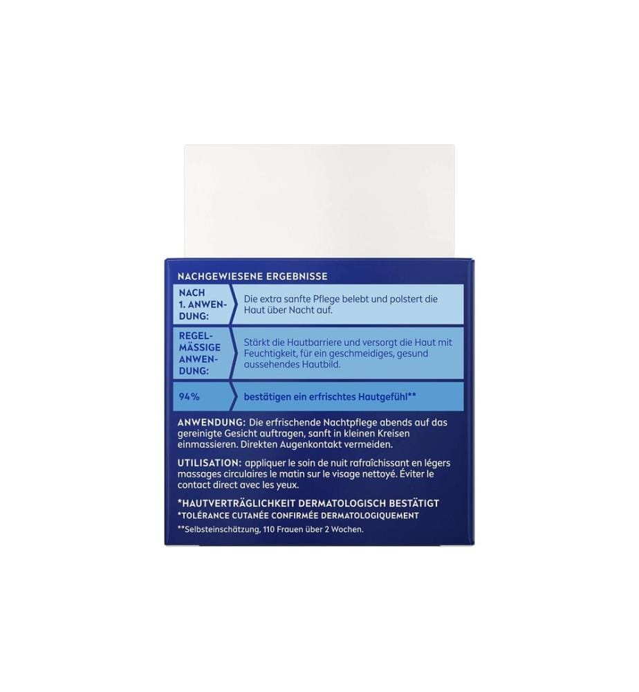 NIVEA - Nachtcrème Erfrischend 50 ml