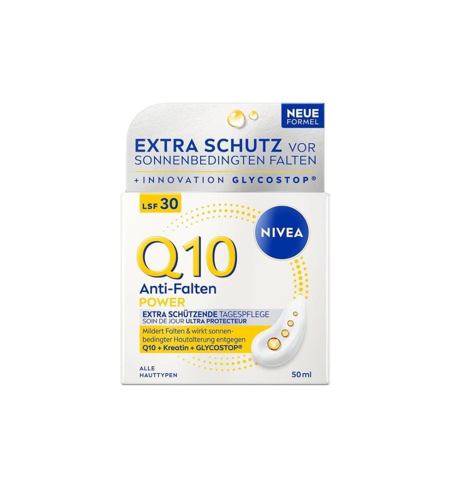 NIVEA - Crème de jour Q10 Power Anti-Rides Extra FPS 30 50 ml