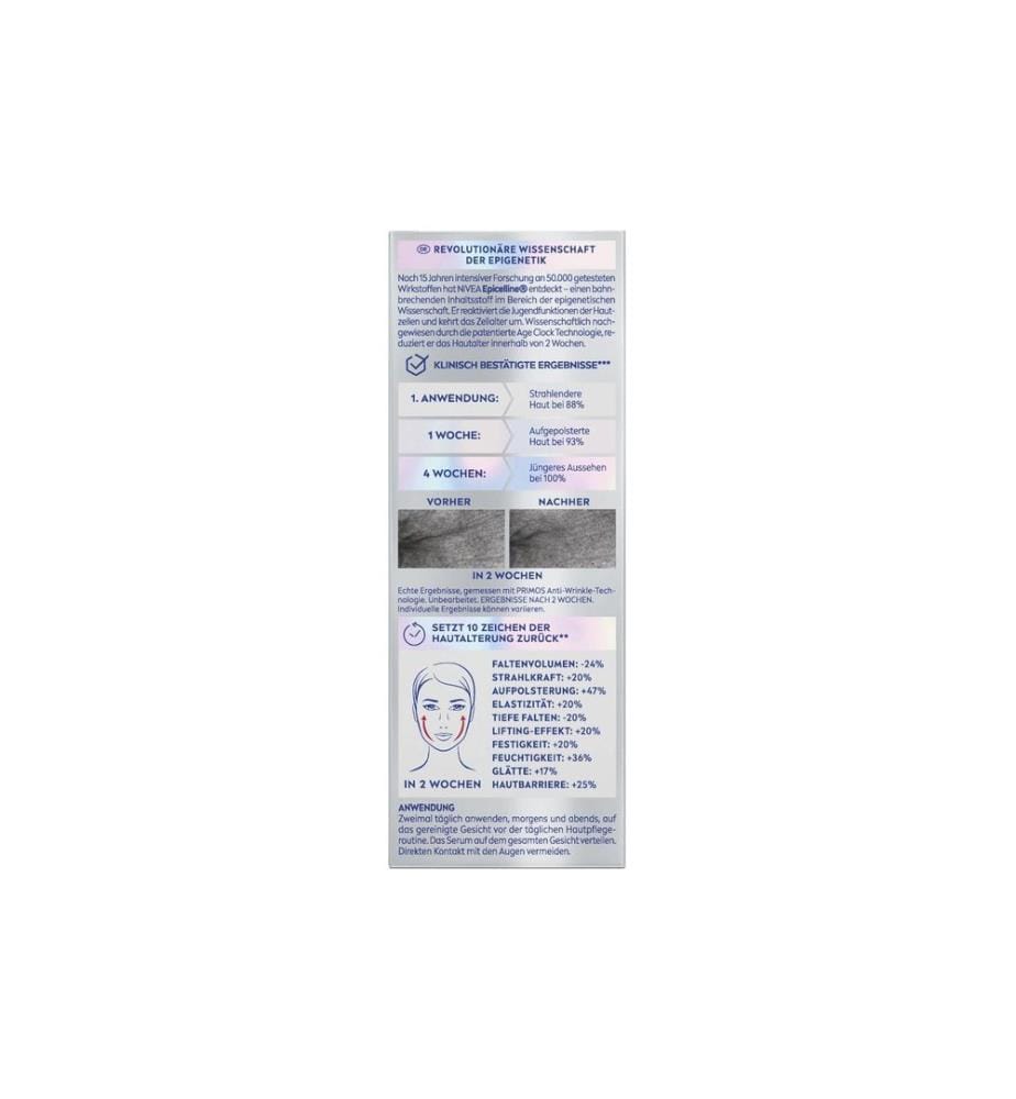 NIVEA - Sérum pour le visage Cellular Epigenetics 30 ml
