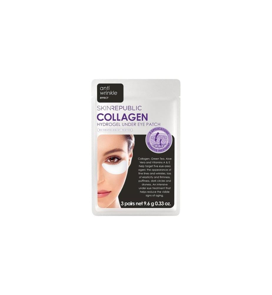 SkinRepublic - Augenmaske Collagen Under Eye Patch 6 Stück