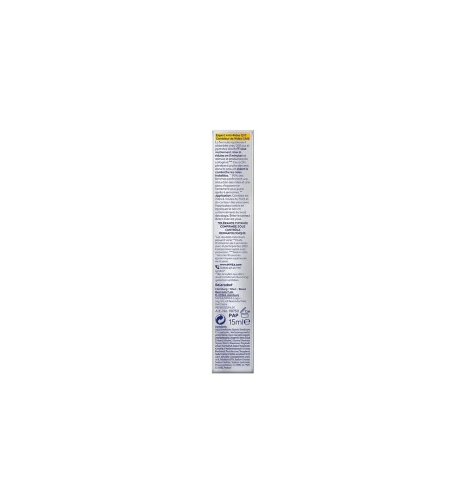 NIVEA - Sérum pour le visage Q10 Expert Combleur de rides ciblé 15 ml
