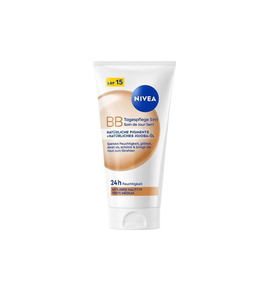 NIVEA - BB Soin de jour 5en1 Moyen SPF 15 50 ml