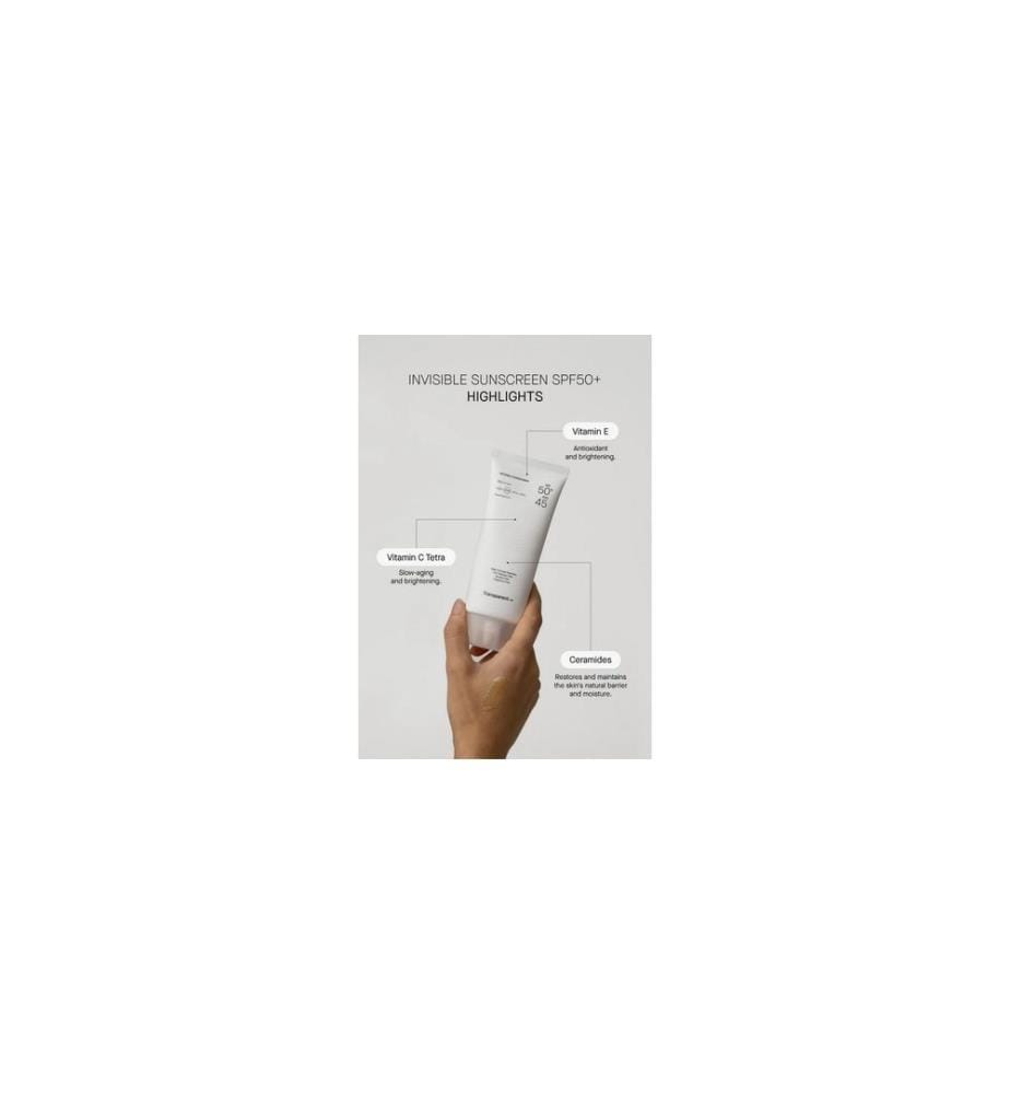 Transparent Lab - Gesichtscrème Invisible Sunscreen SPF50+ 100 ml