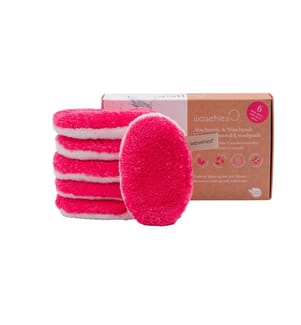 Waschies - Abschminkpads Pink 6er Set
