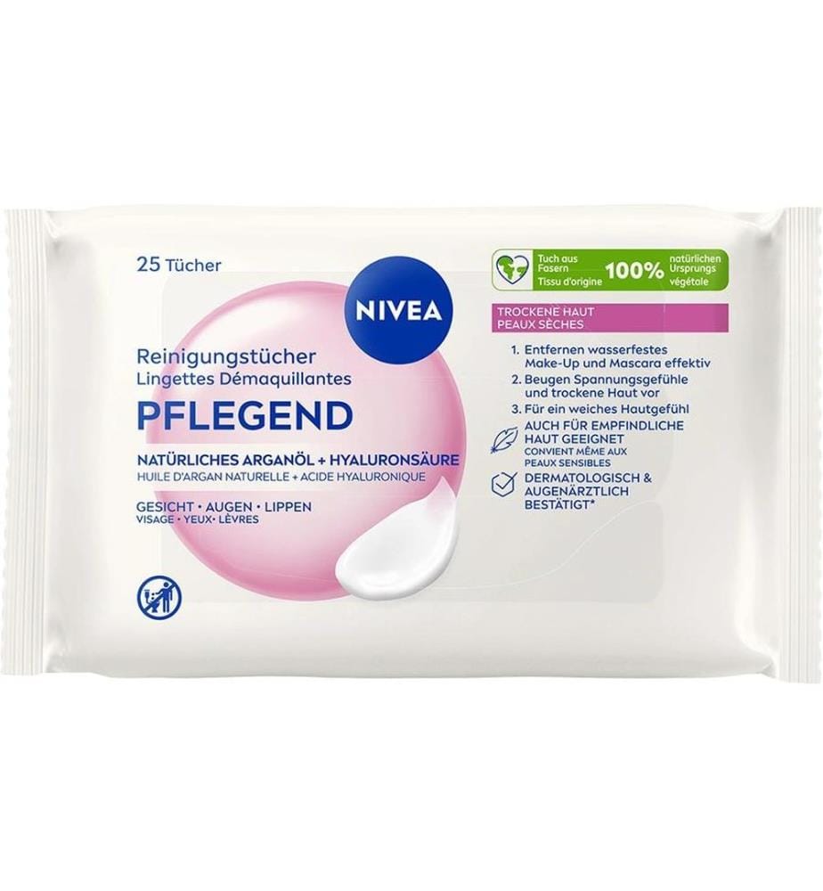 NIVEA - Pflegende Reinigungstücher 25 Stück