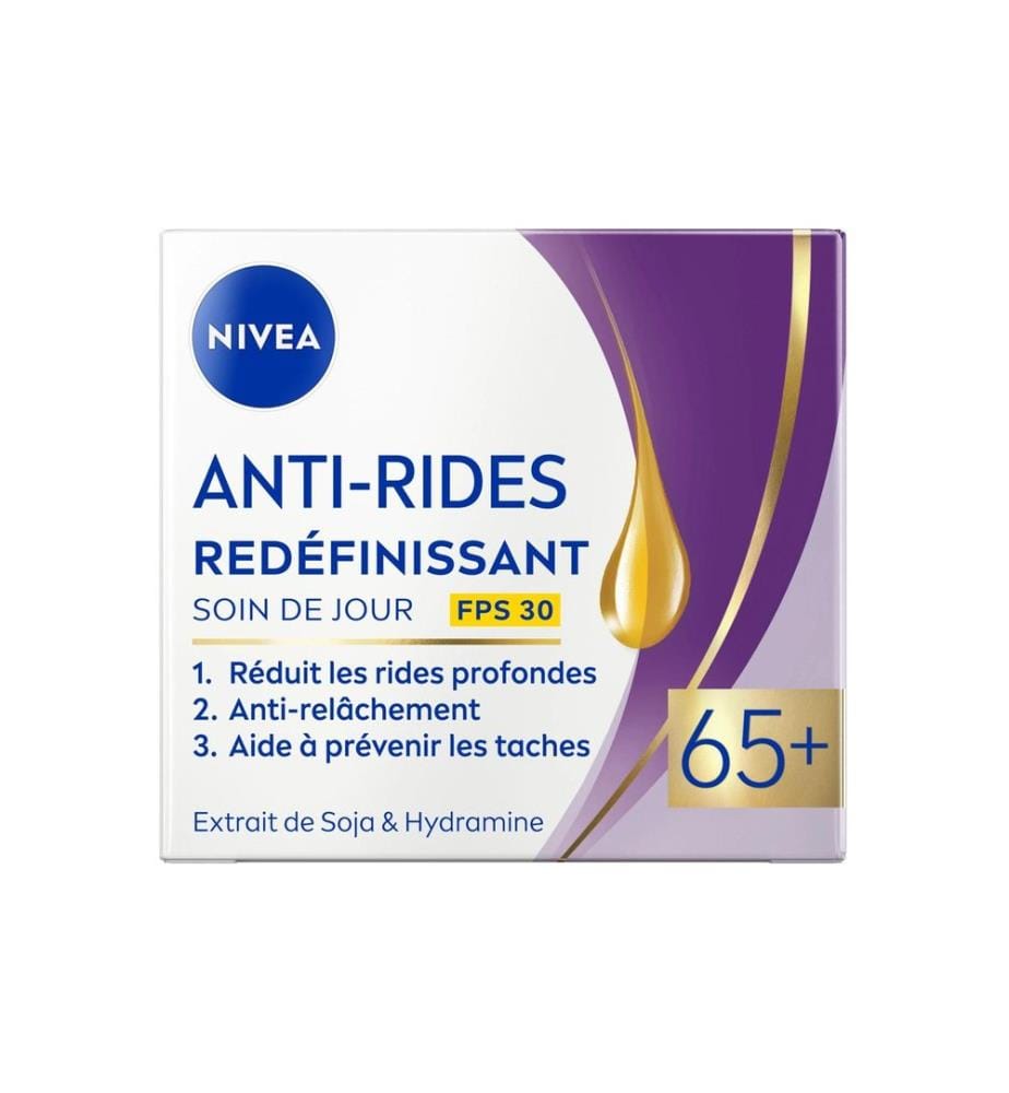 NIVEA - Crème de jour Anti-rides 65+ 50 ml
