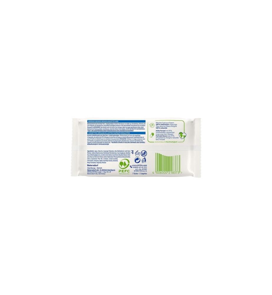 NIVEA - Chiffons de nettoyage Mini 1 Pièce/s