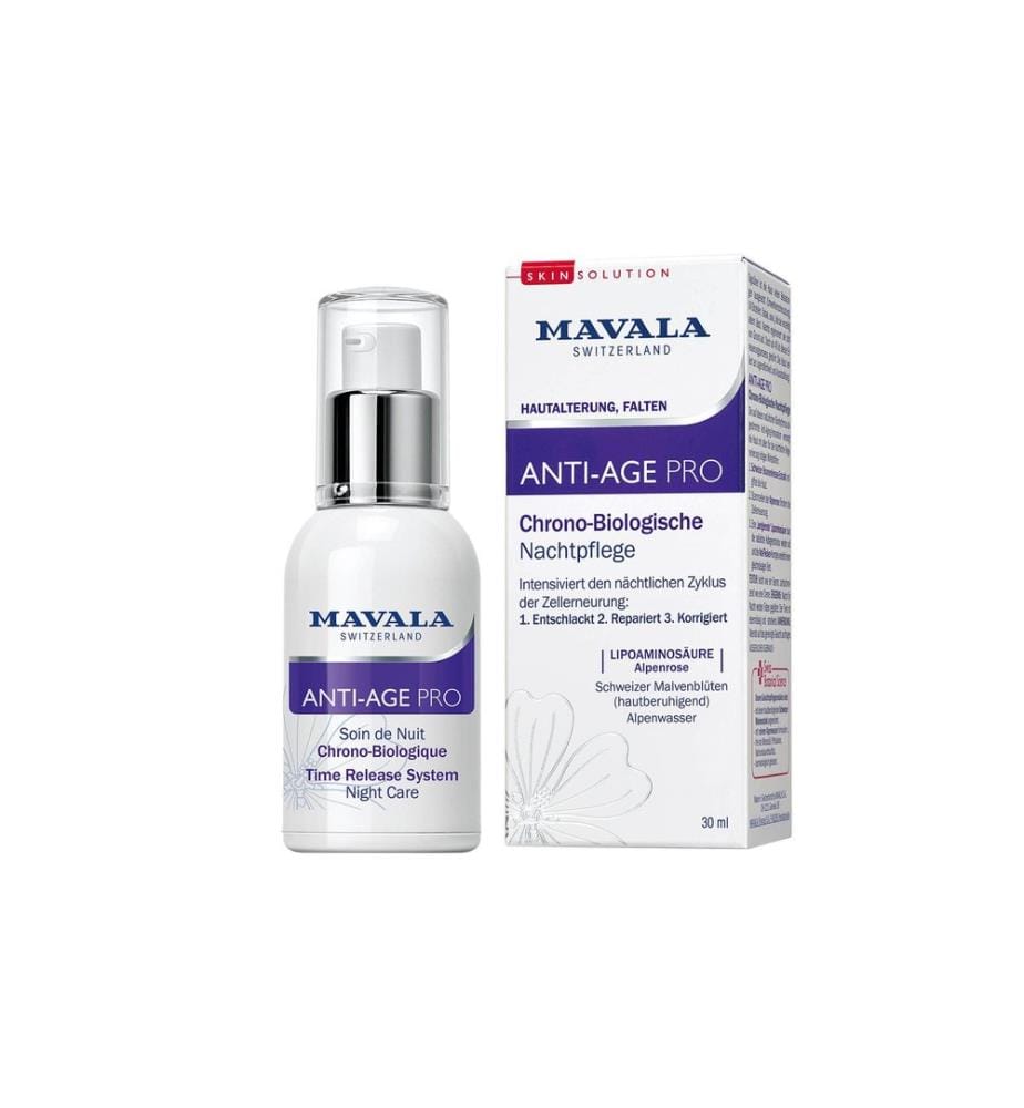 MAVALA - Anti-Age Pro Soin de Nuit Chrono Biologique 30 ml