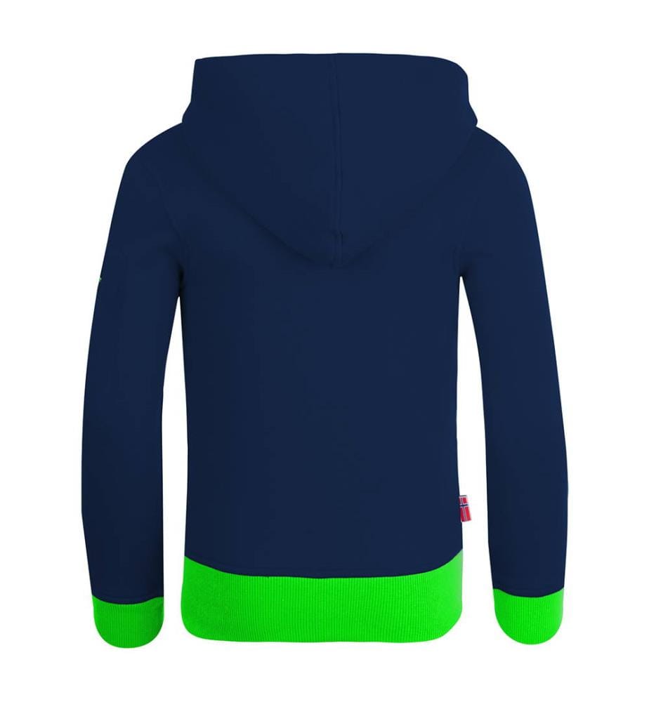 Jaquette Sortland - Marine et Vert Clair