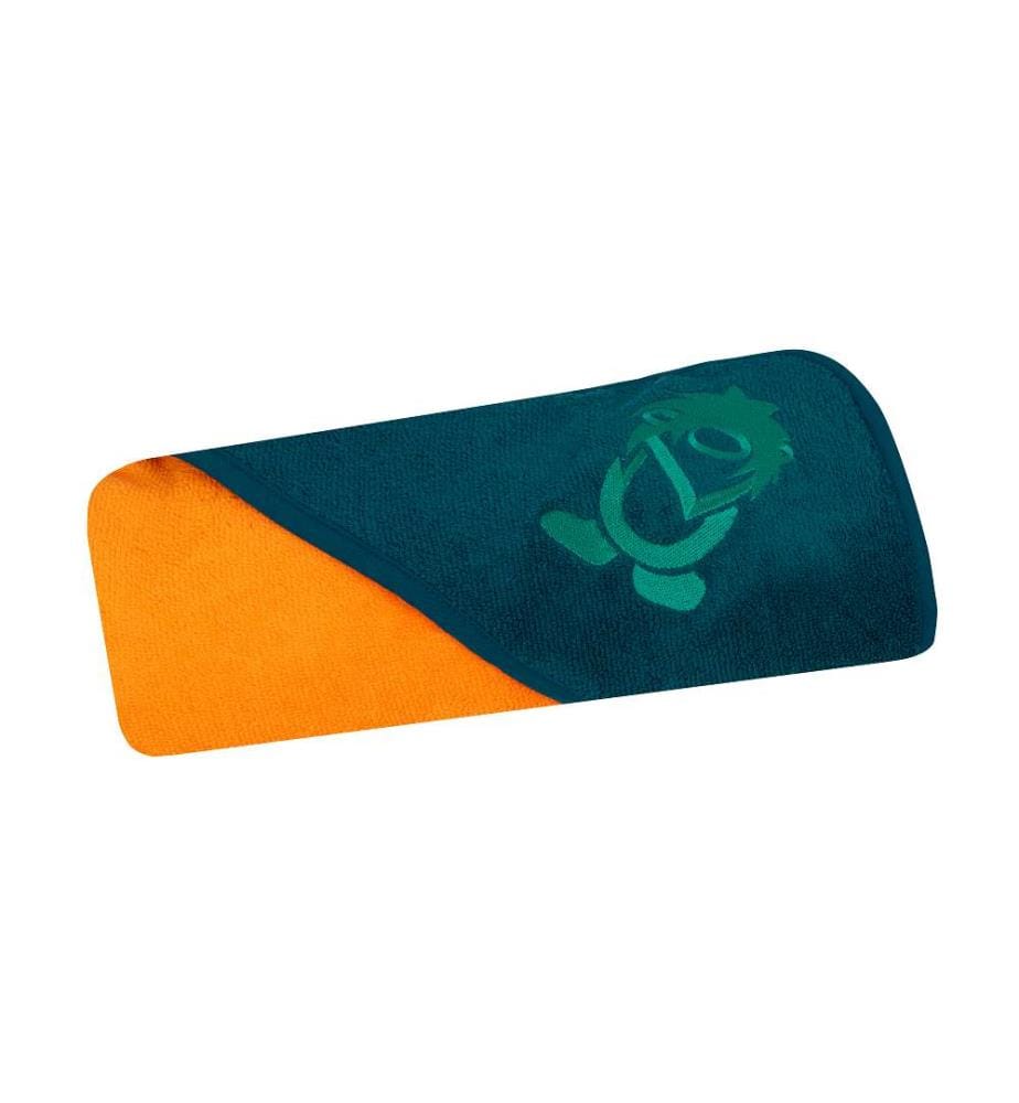 Serviette de plage Sandefjord - Sahara Sunset & Lagoon Green