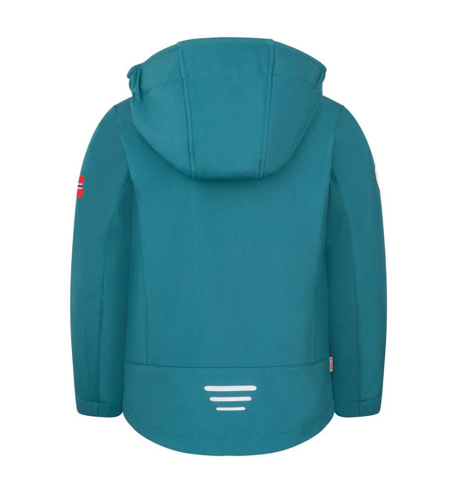 Oslofjord Jacket - Mitternachtswald und Aquamaringrün und Karamell